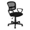 Monarch Specialties Office Chair, Swivel, Ergonomic, Armrests, Computer Desk, Work, Juvenile, Metal, Black I 7260 - alternate 1